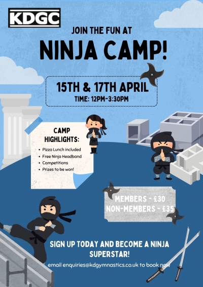 Ninja Camp Poster